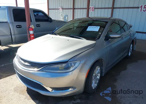 2015 Chrysler 200 Limited из США, поврежденный, VIN 1C3CCCAB7FN642348
